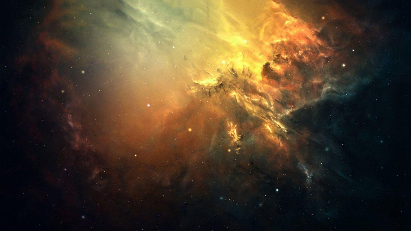 Space star cluster Wallpaper
