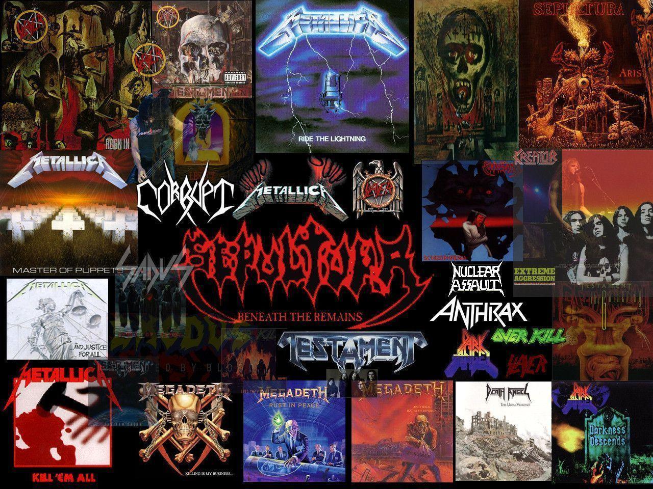 Thrash Metal Wallpapers - Wallpaper Cave
