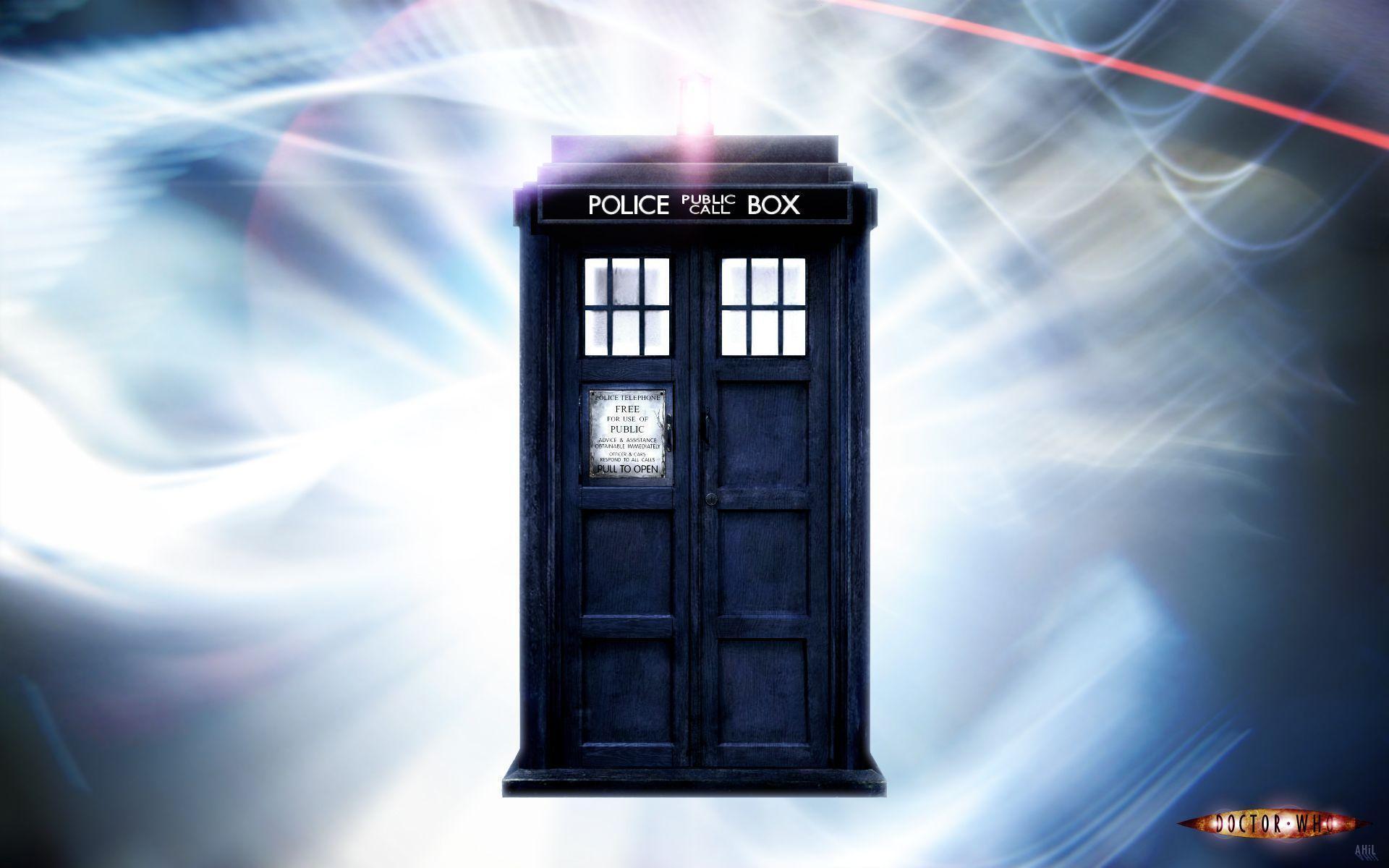 Doctor Who Tardis Front Wallpaper