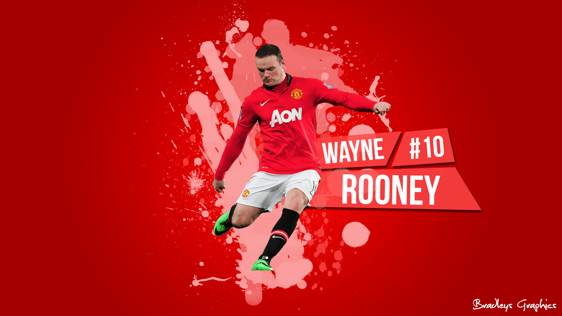 Manchester United Wayne Rooney Wallpaper. Hdwidescreens