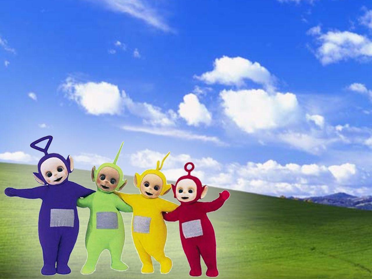 Pix For > Teletubbies Tinky Winky Wallpaper