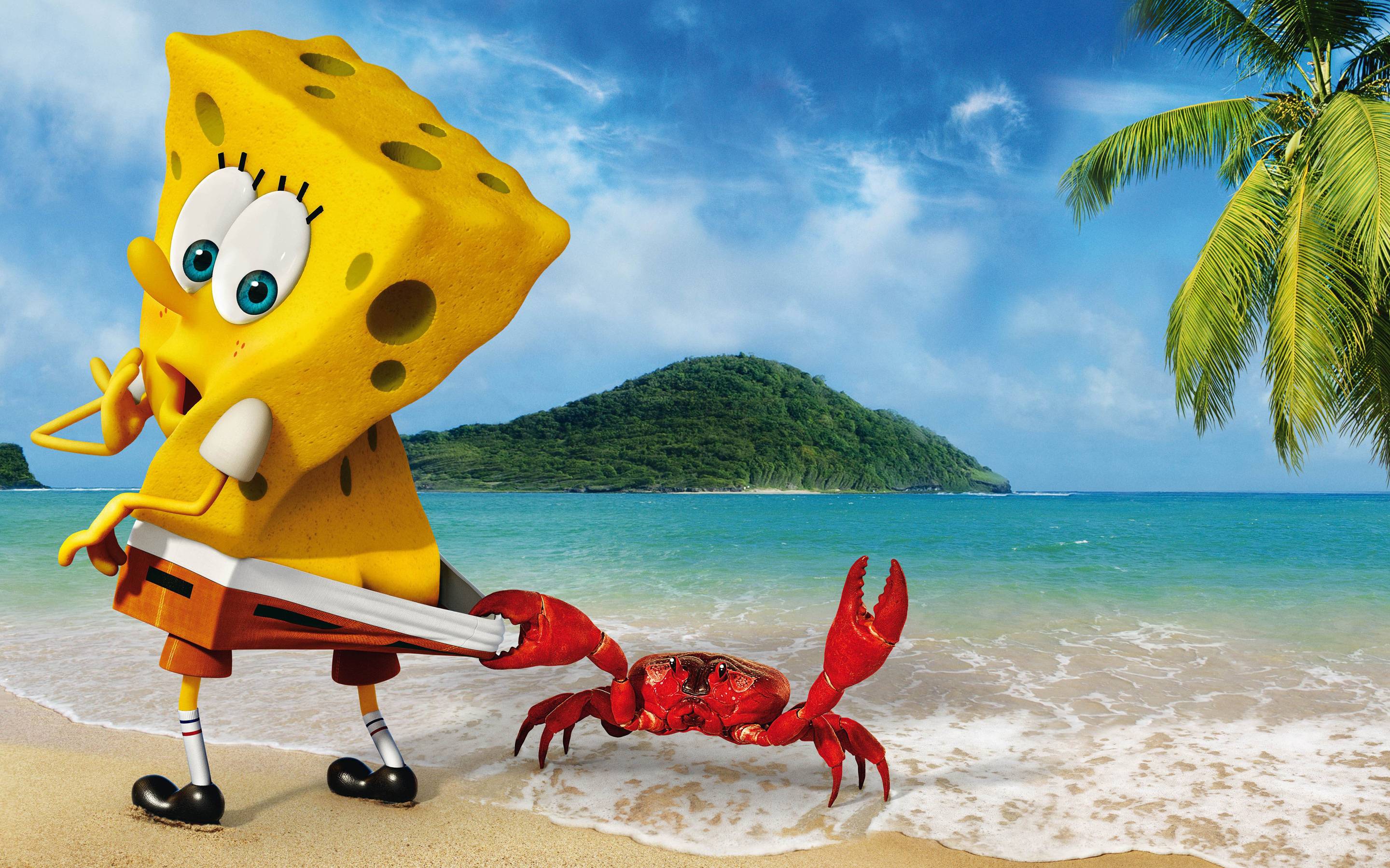 SpongeBob SquarePants 3D Exclusive HD Wallpaper #