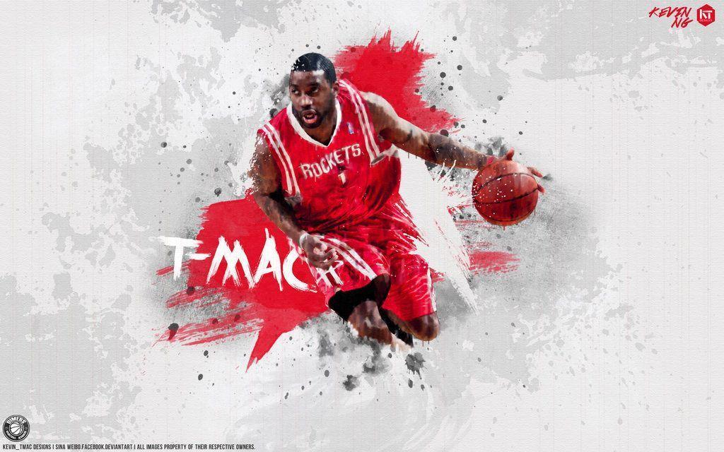 Tmac Oil Painting Style Wallpaper By Kevin Tmac