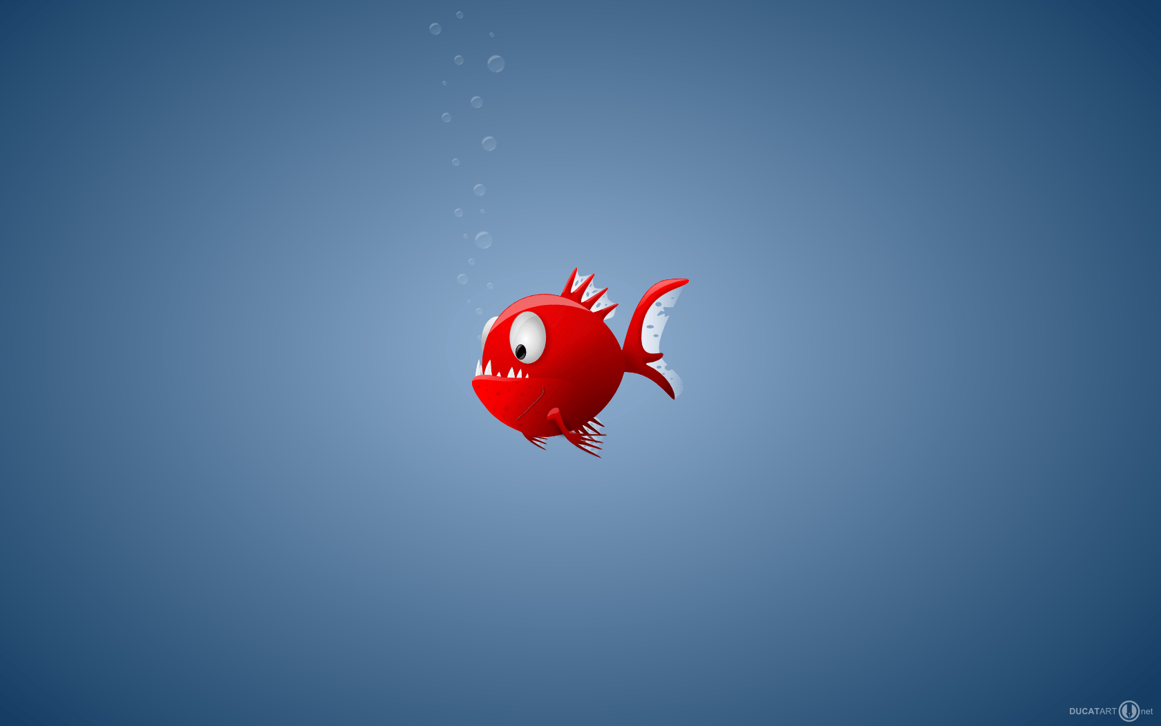 Download Red Fish Wallpaper 1680x1050