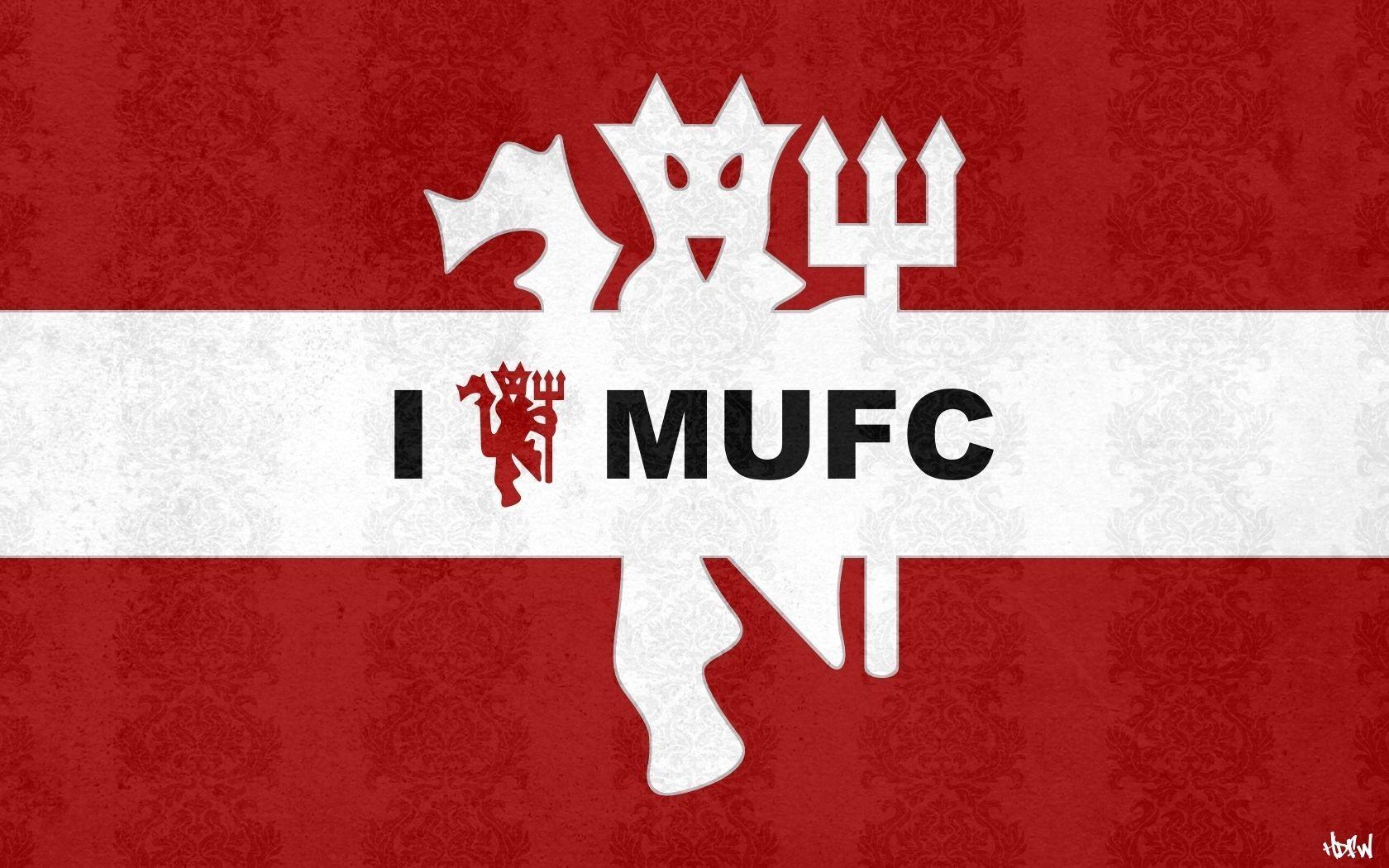 Manchester United Logo 3D Picture HD Wallpaper Desktop Background