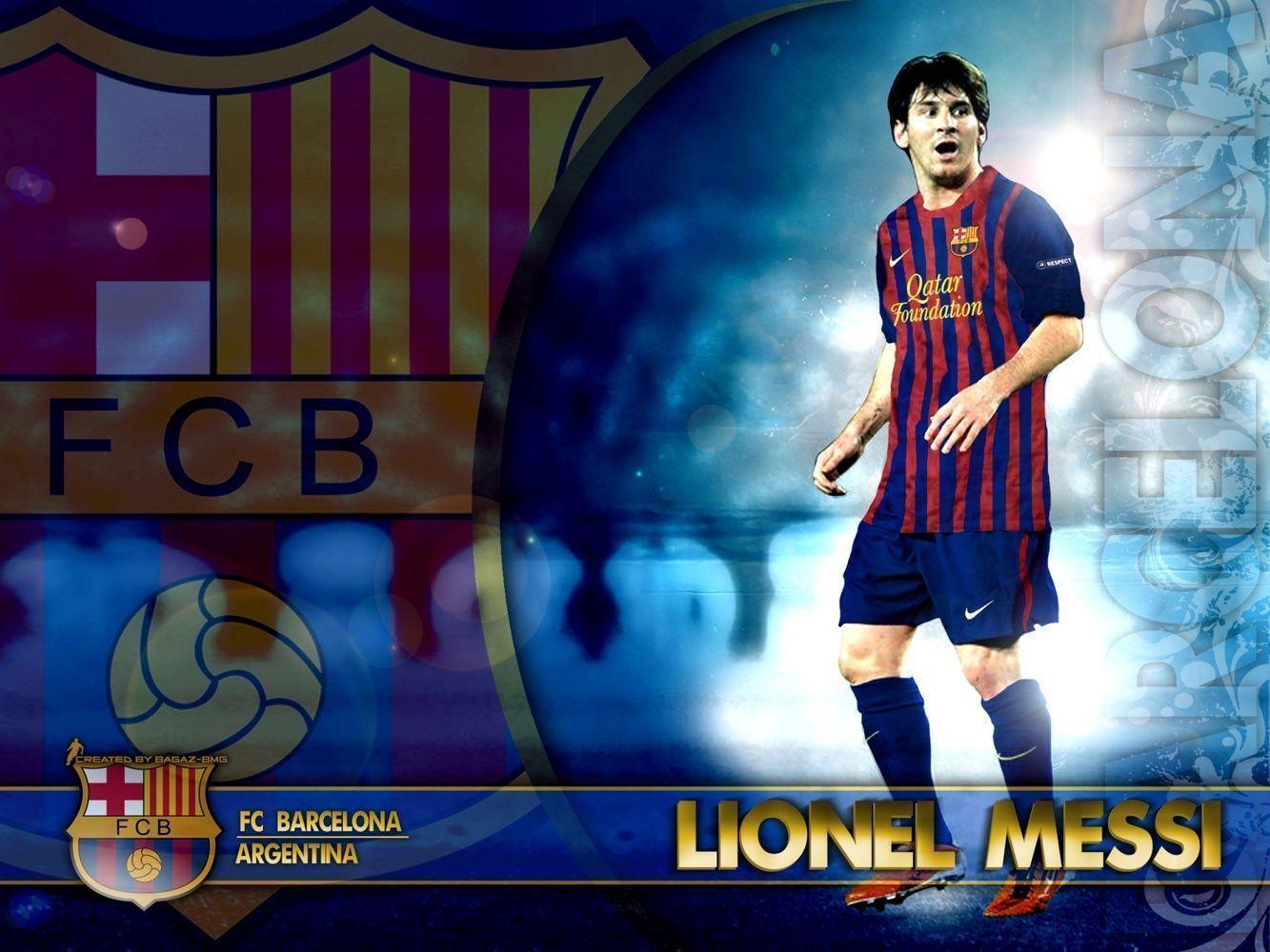 Lionel Messi Barcelona Full HD Wallpaper Powericare