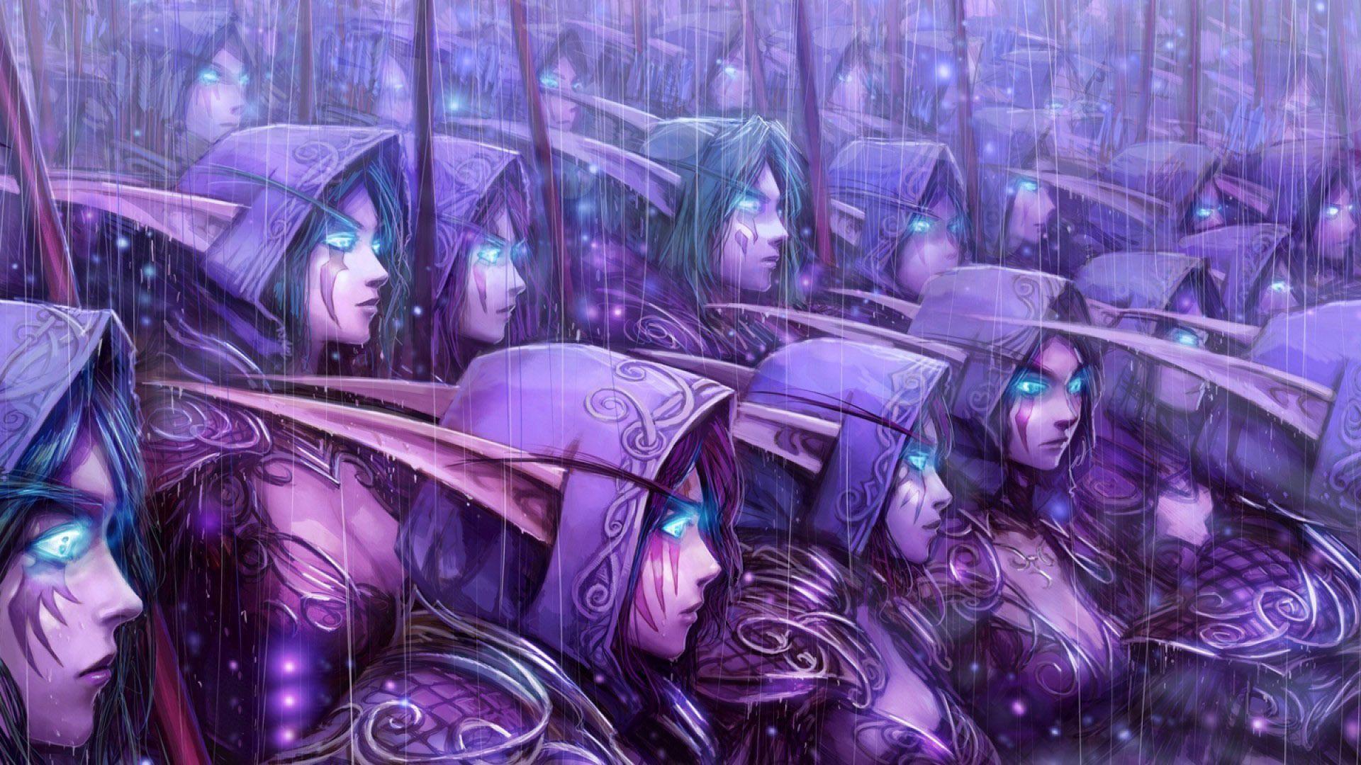World of Warcraft elves Wallpaper #