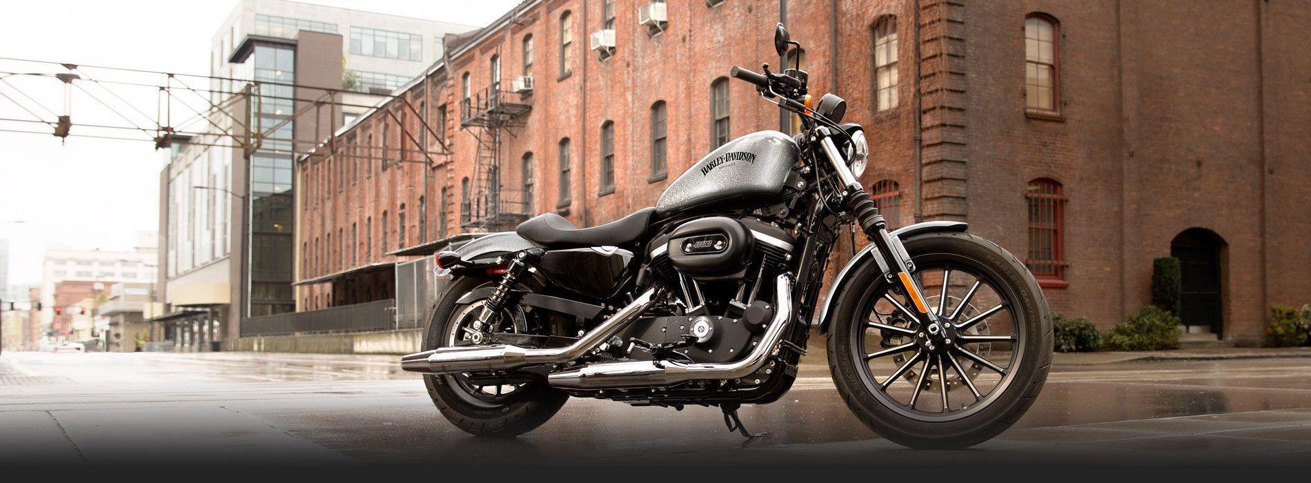 Sportster Iron 883. Bobber Motorcycle. Harley Davidson USA
