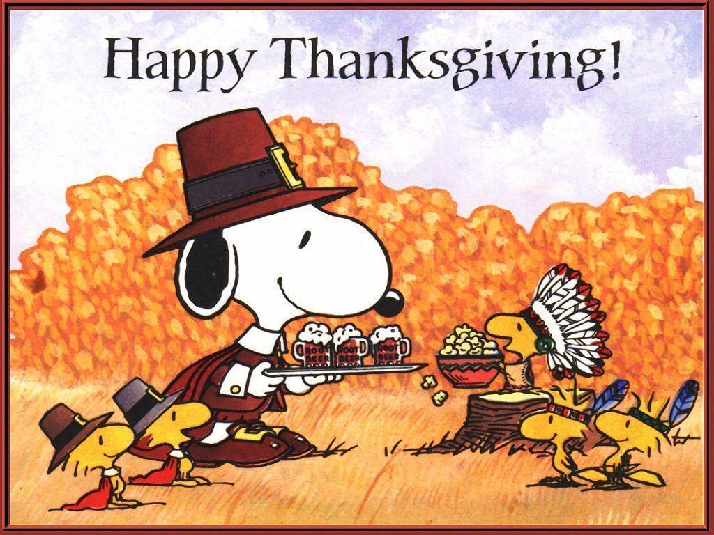Wallpaper For > Charlie Brown Thanksgiving Background