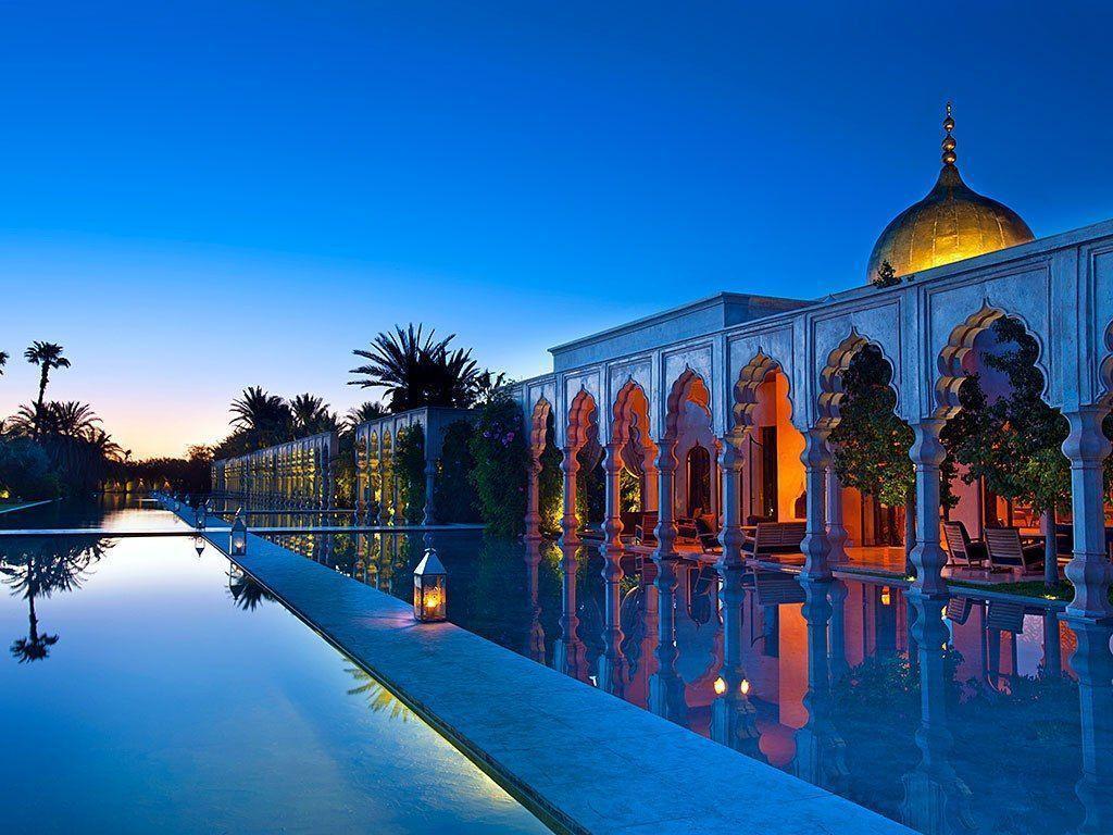 Palais Namaskar Marrakech Morocco Cond Nast Traveler Wallpaper