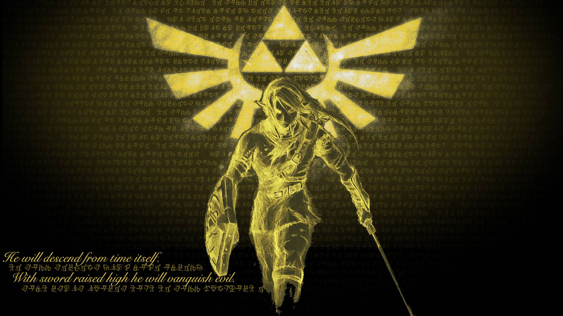 Wallpaper For > Legend Of Zelda Triforce iPhone Wallpaper
