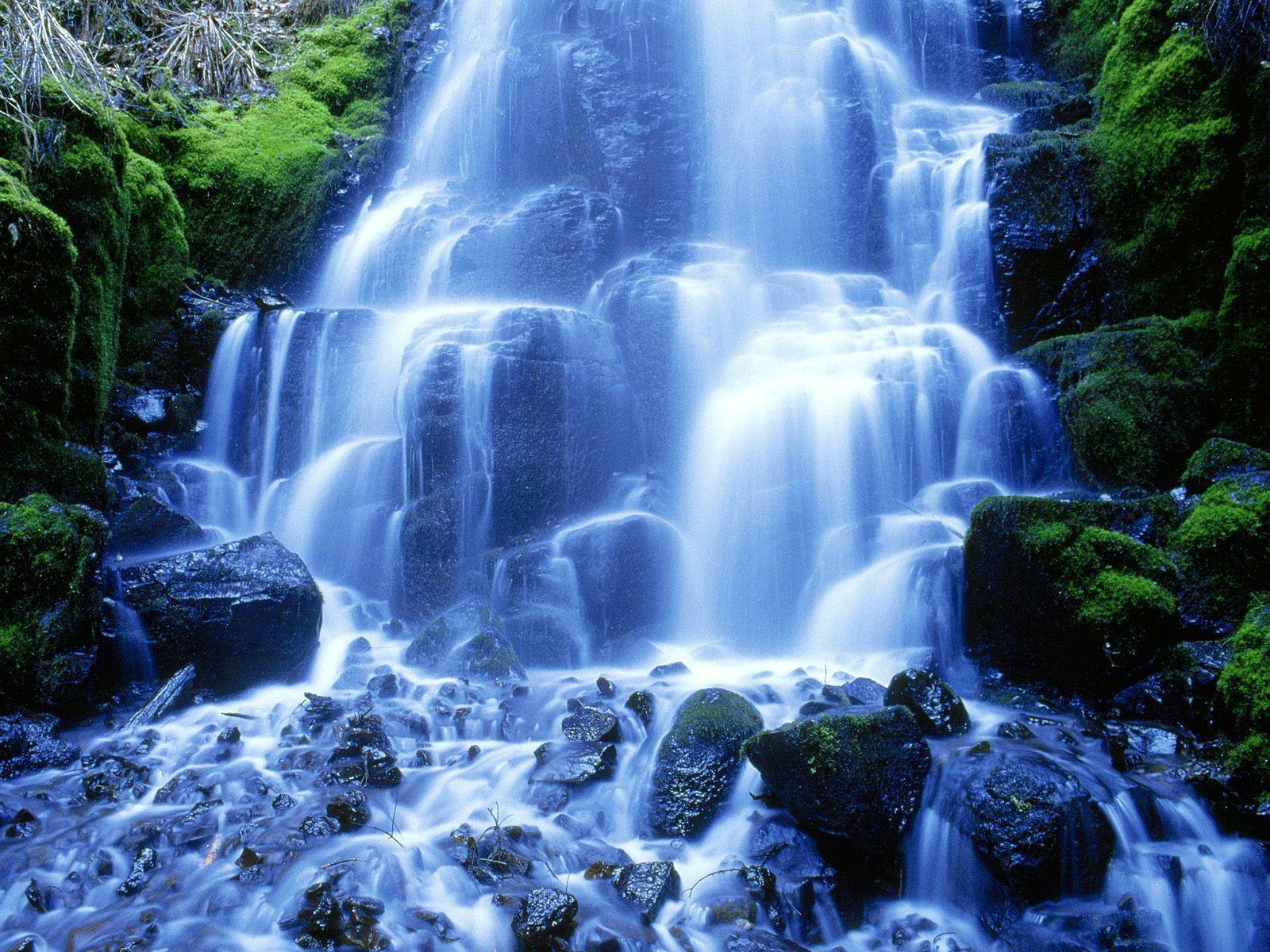 Mountains & Waterfalls & Waterfalls Wallpaper 5836100