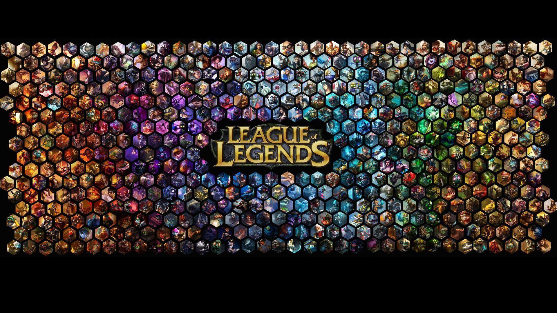 League Of Legends Hero Cells Desktop WallPaper HD