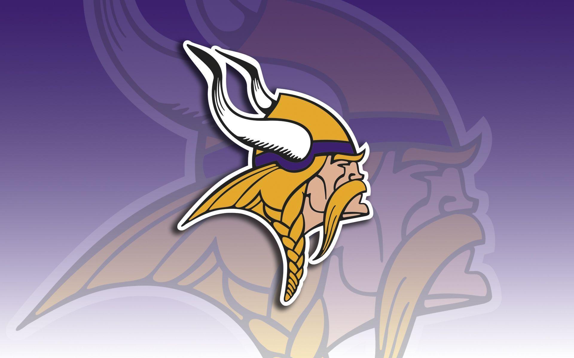 image For > Minnesota Vikings Logo Wallpaper