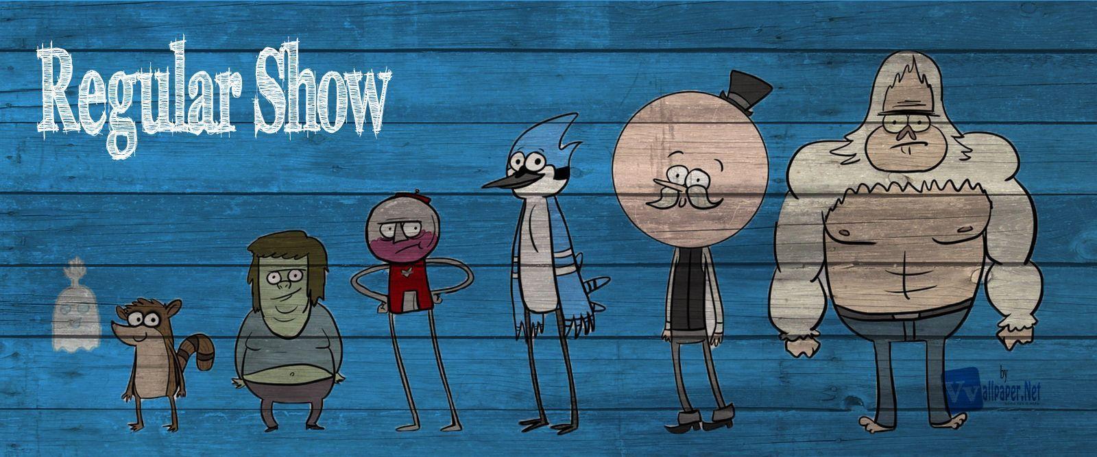Regular Show Characters HD Cartoon Wallpaper Download Free