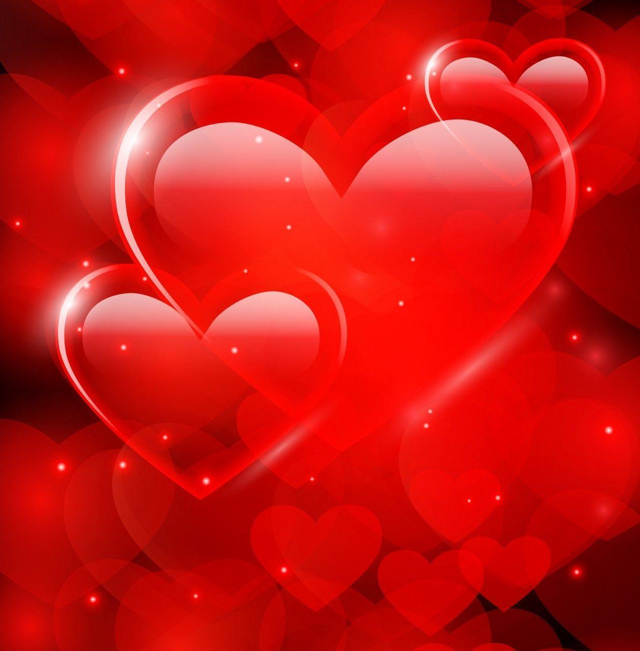 Red Heart Background. HD Background Point