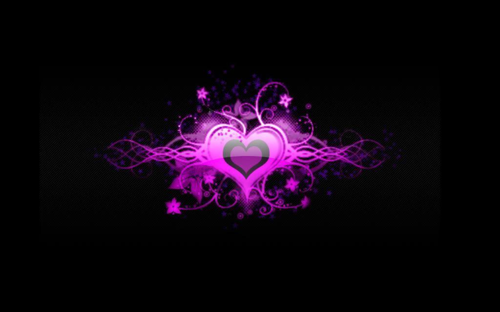 Purple Pink Heart Wallpaper. zoominmedical