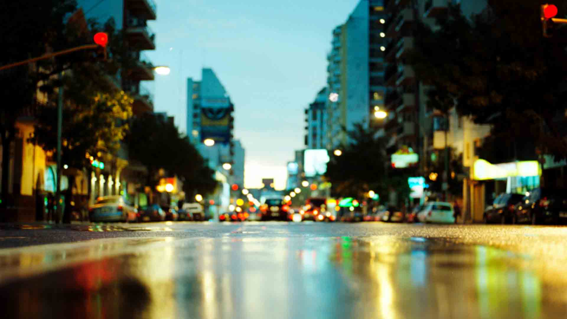 City Lights Video Wallpaper