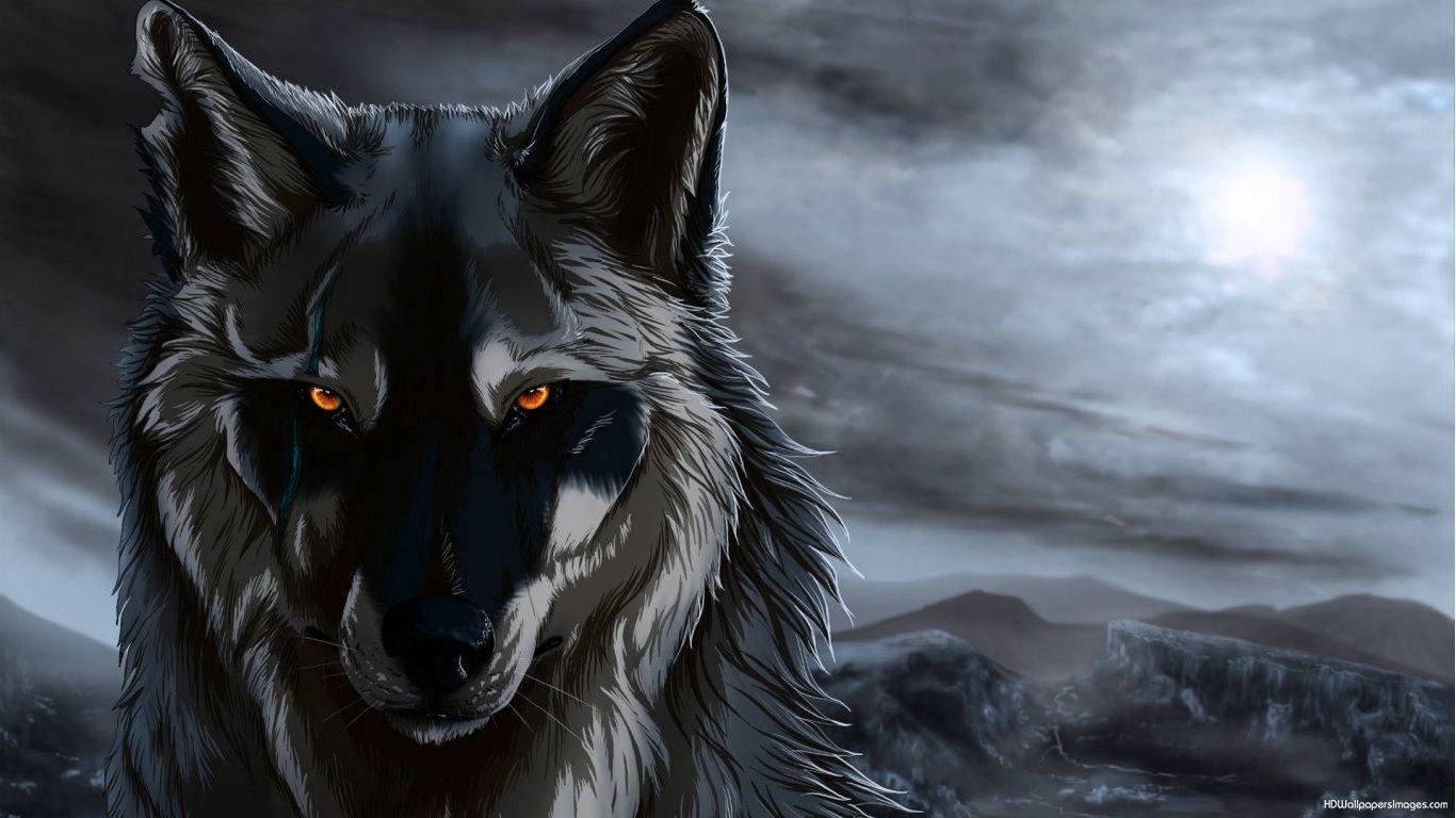 Anime wolf picture