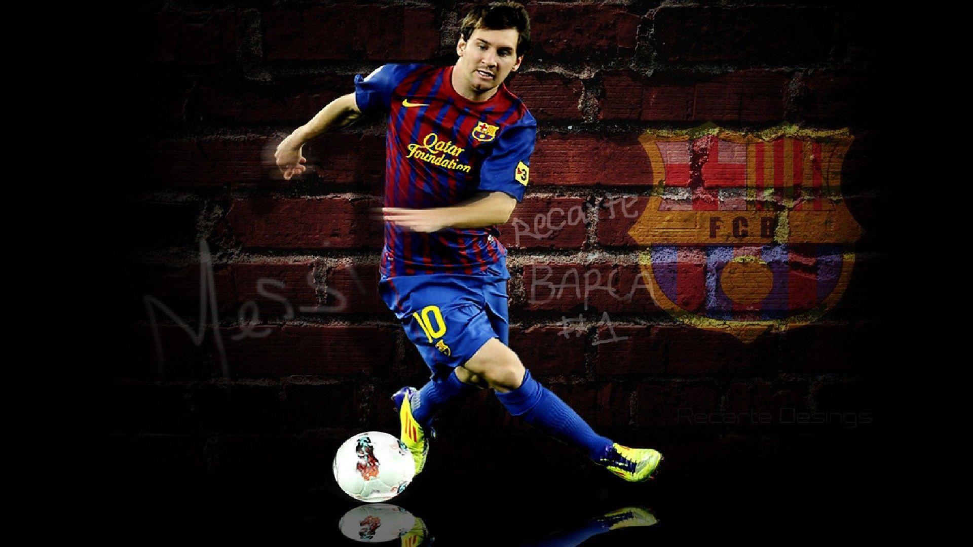 Football star Lionel Messi. All Kinds of Sports Wallpaper