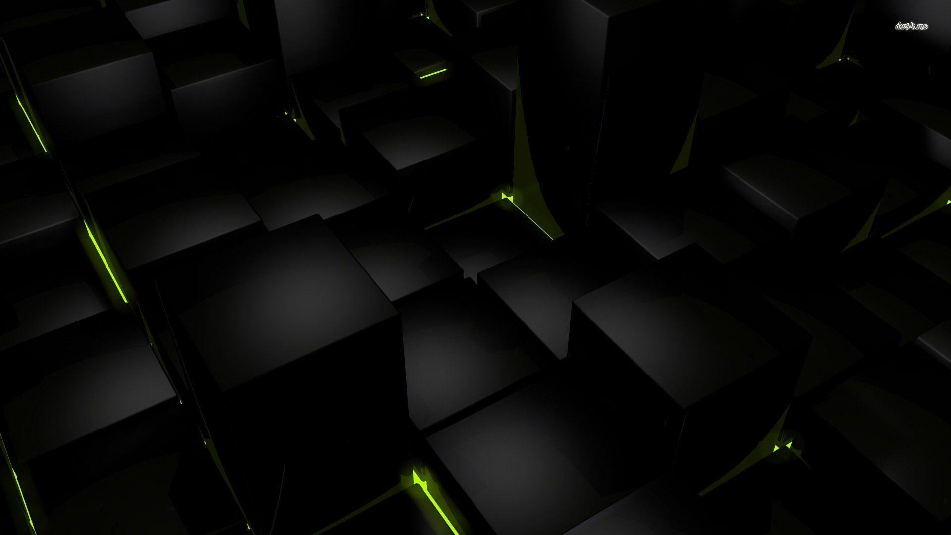 Black And Green Wallpaper and Background