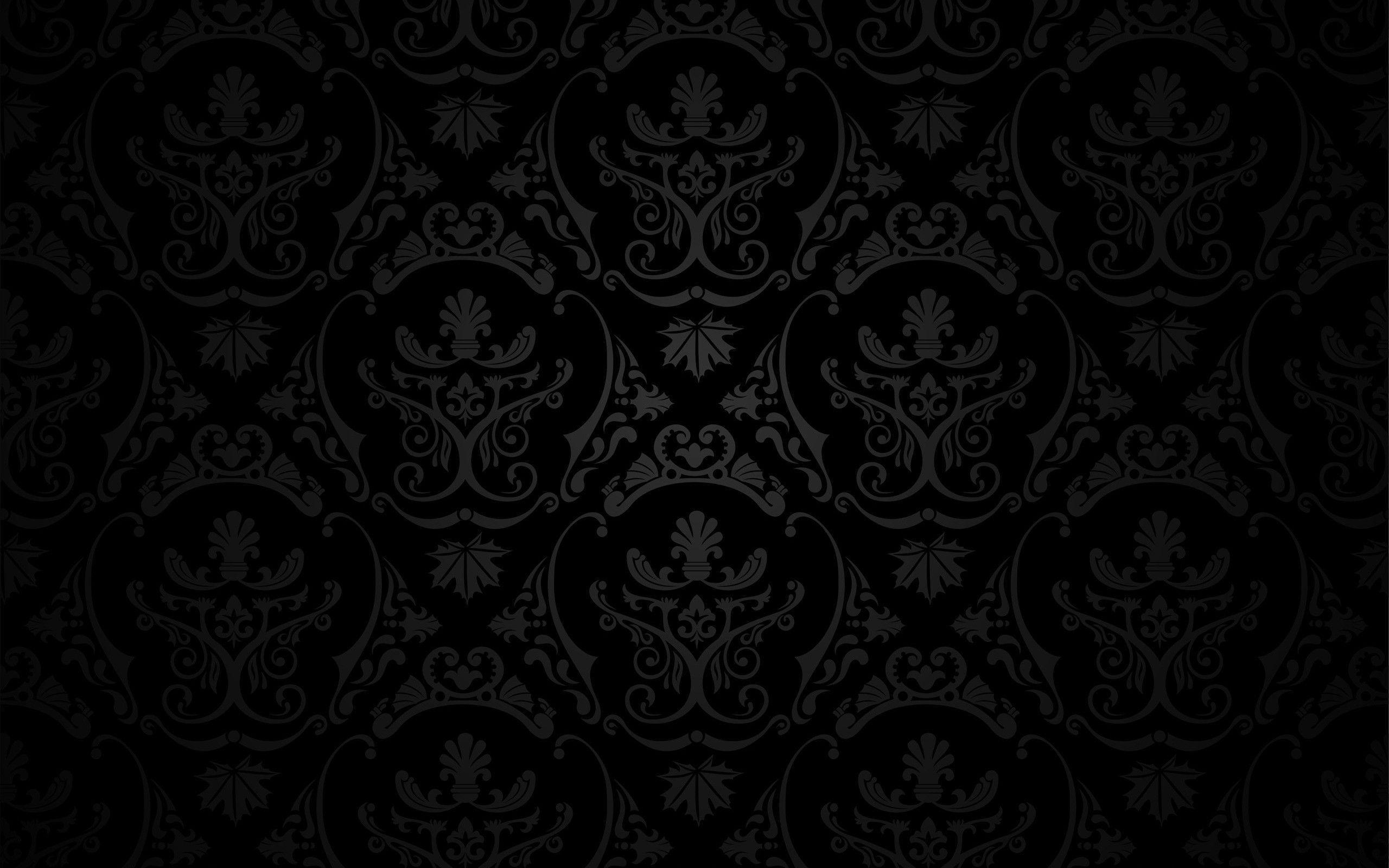 Pretty Black Patterns Desktop Background Wallpaper HD