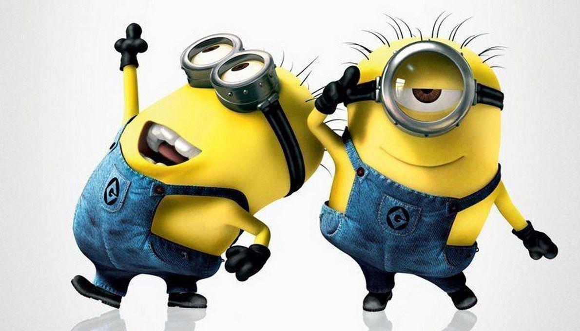 Despicable Me 2 Minions Dancing Background Wallpaper