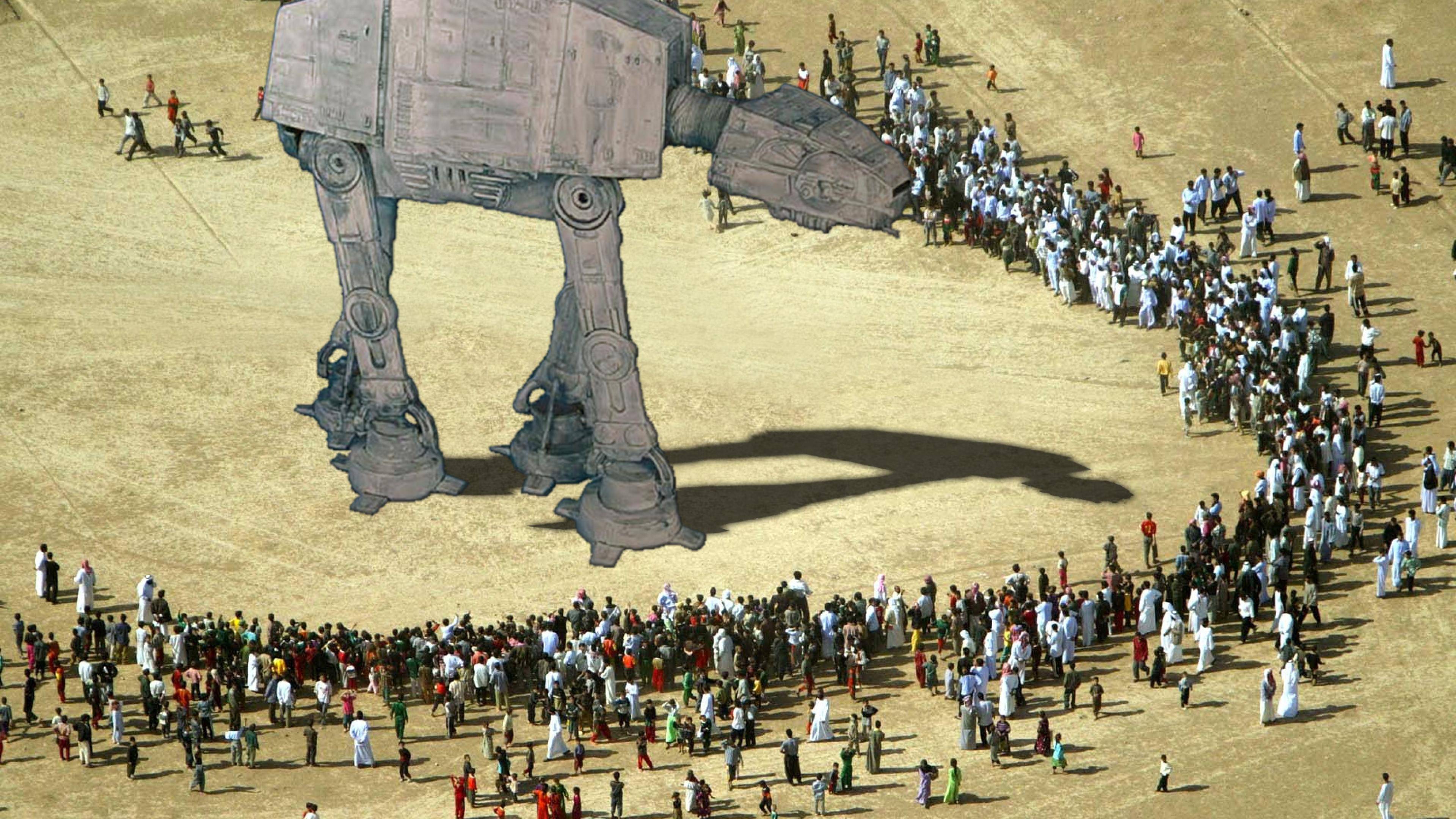 image For > Star Wars Imperial Walker Wallpaper