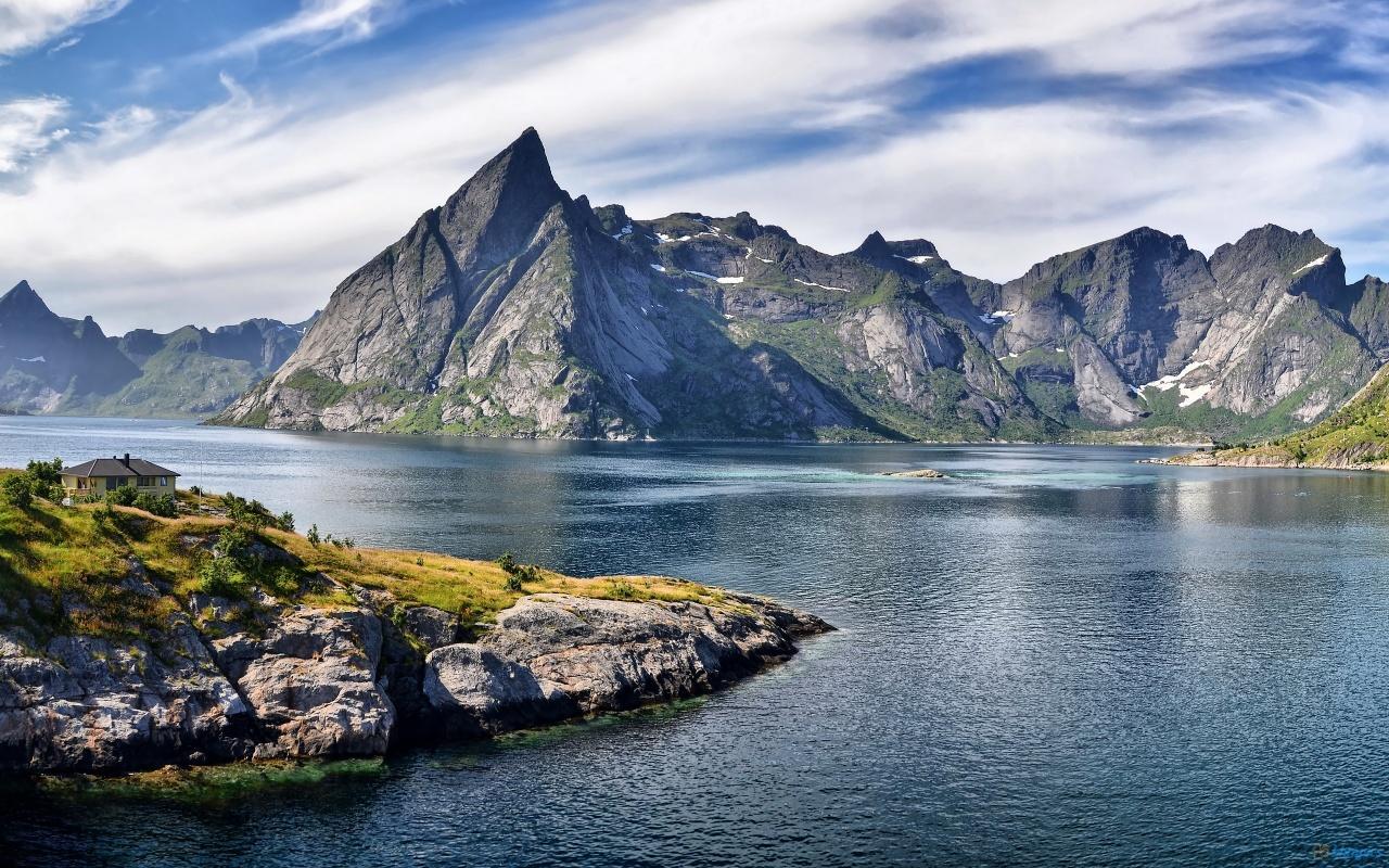 Download Beautiful Beautiful Mountains Lake Wallpaper. Full HD