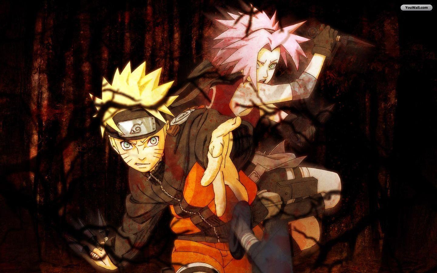 Pix For > Naruto And Sakura Wallpaper