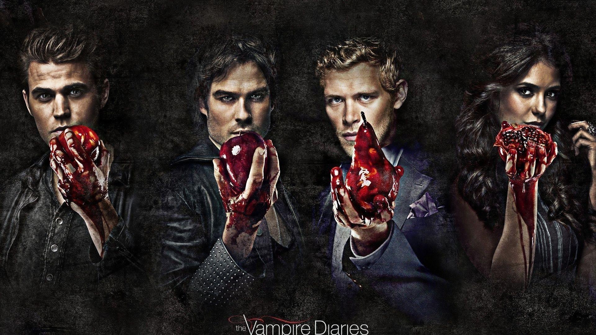 Wallpaper For > Vampire Diaries Wallpaper HD