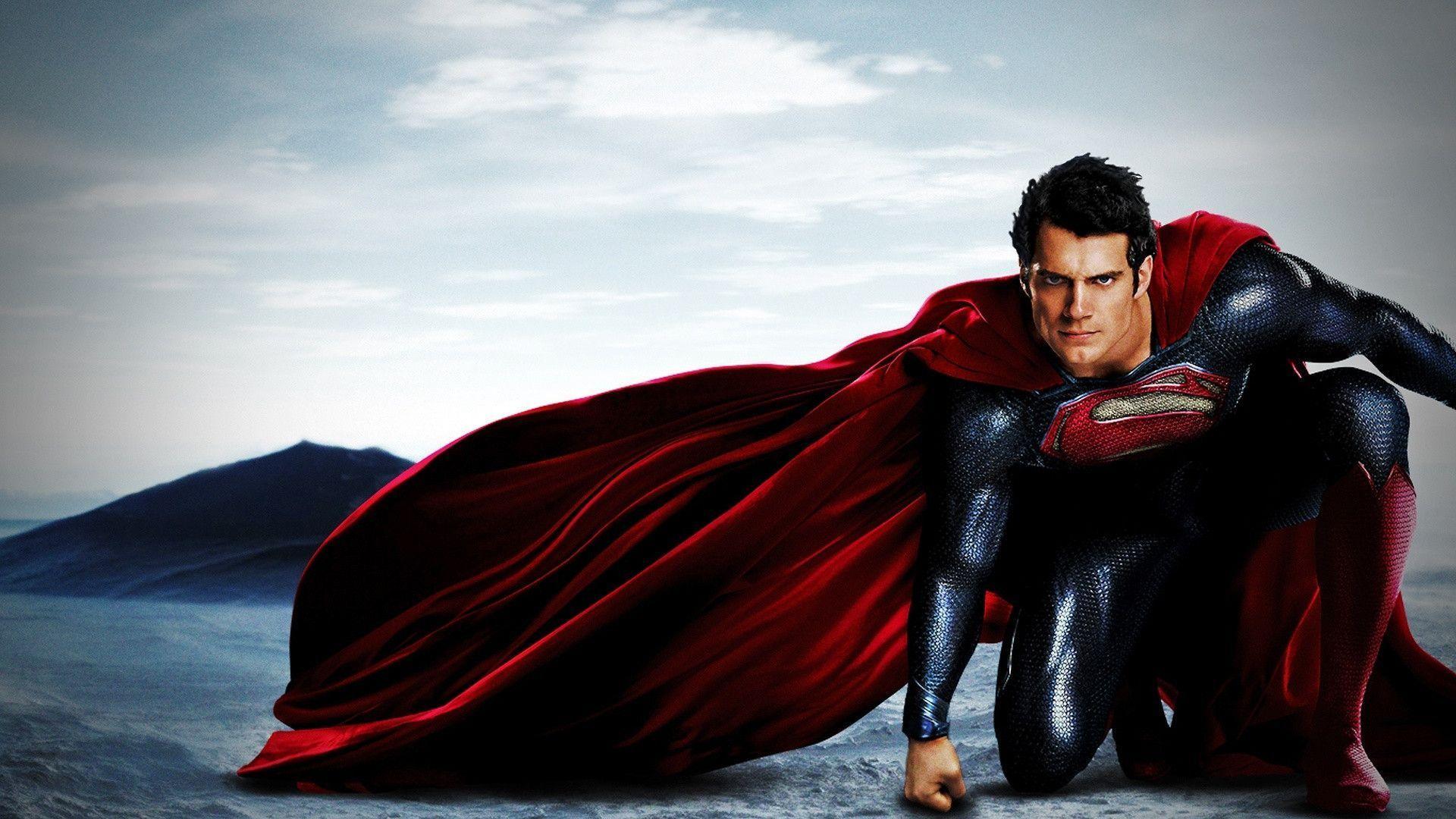 Man Steel Superman Superhero Desktop Background Image