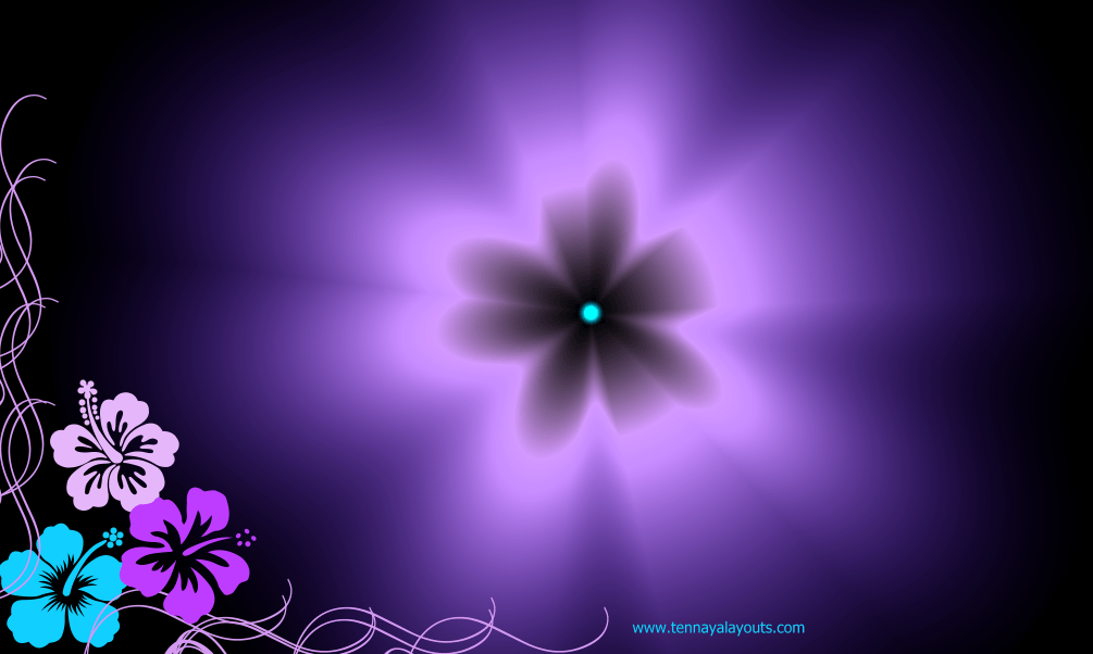 Purple Hibiscus Wallpaper and Picture Items