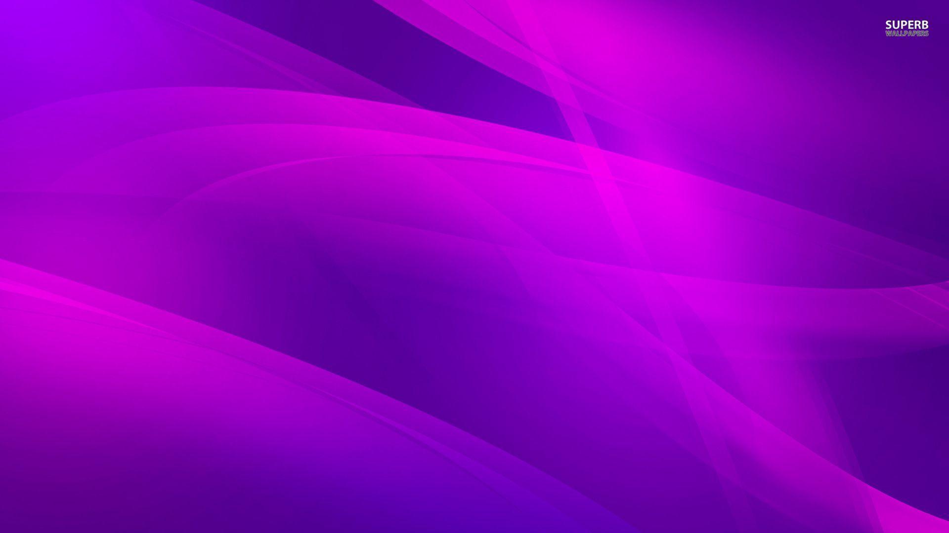 Pink curves on purple wallpaper
