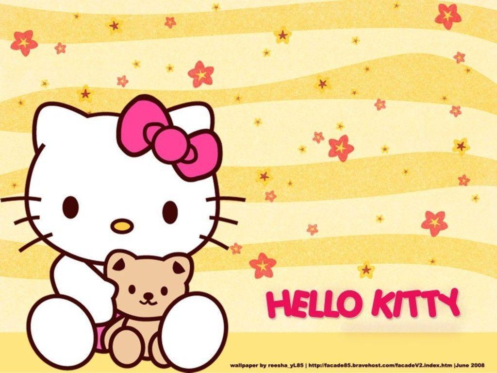 Hello Kitty Wallpaper Hello Kitty 8303239 1024 768. Wallpaper55