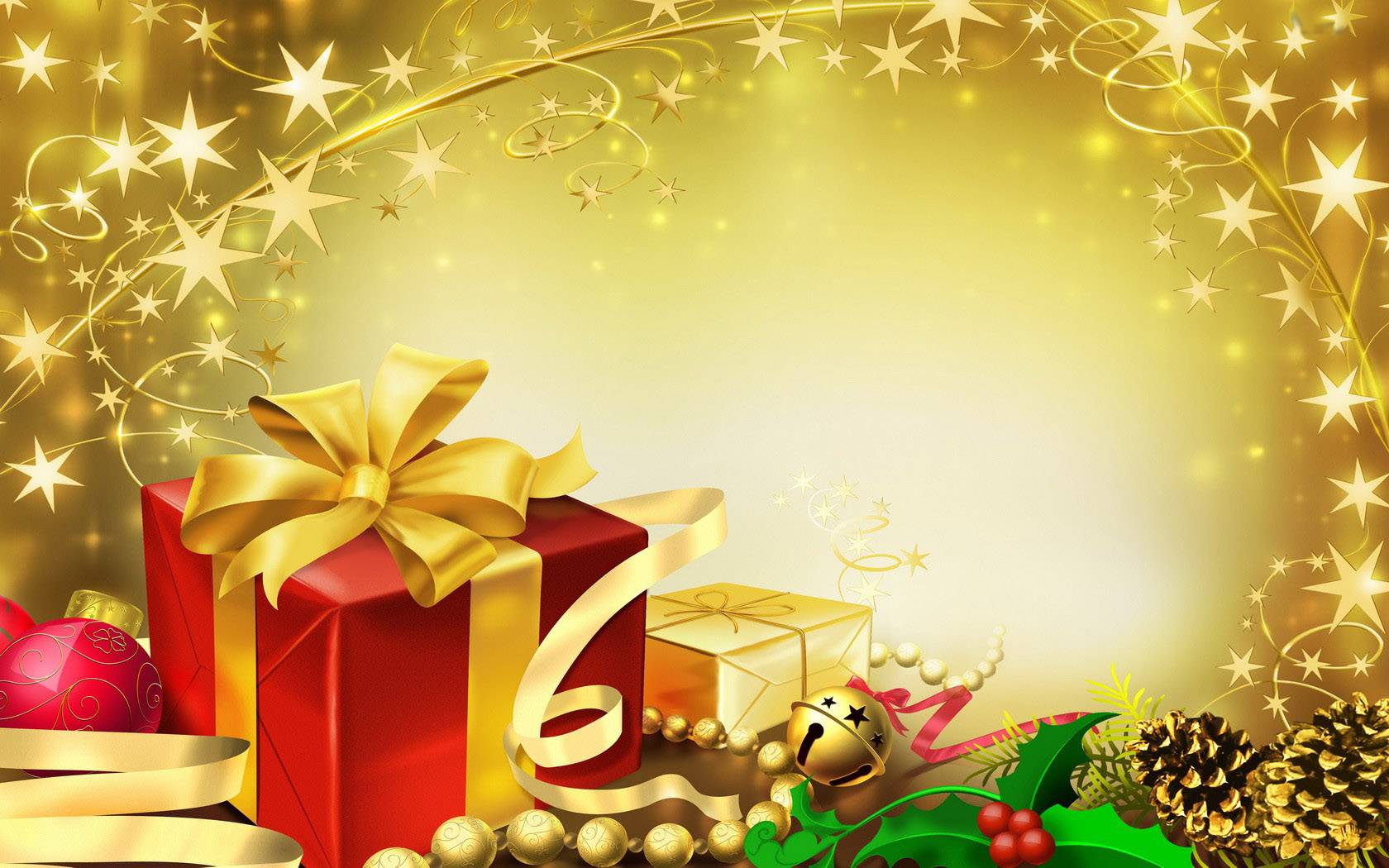 Christmas Beautiful Background Content Gifts1 Wallpaper