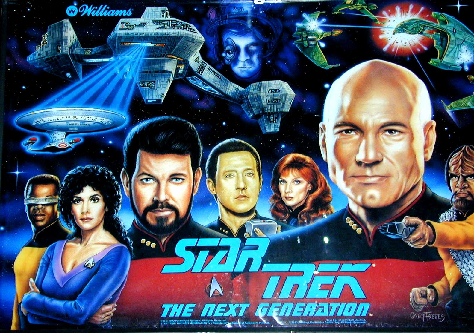 Star Trek: The Next Generation Wallpaper 3D poster TV Series