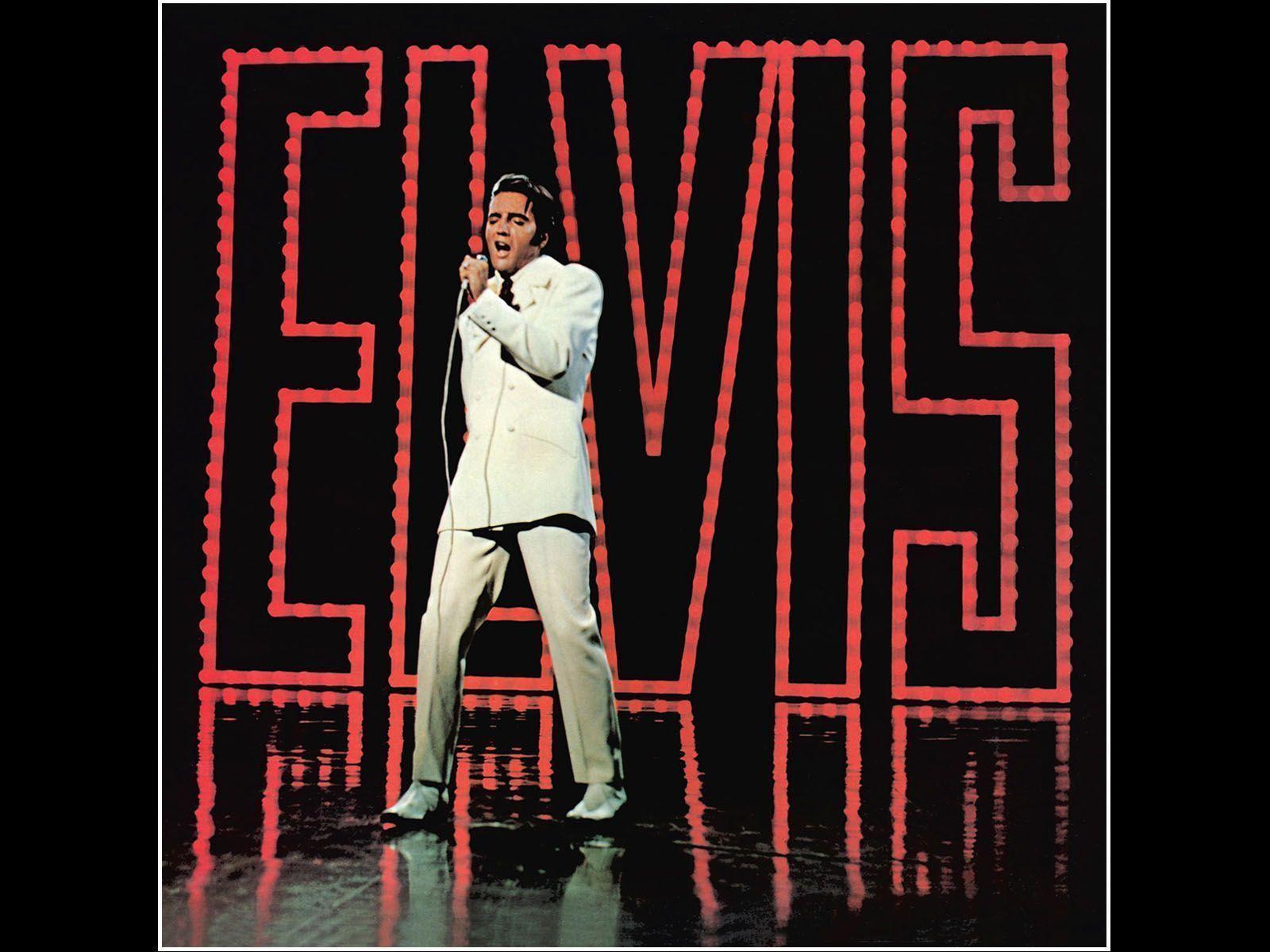 Elvis Wallpaper Blog Archive Elvis Presley Singing Large Name