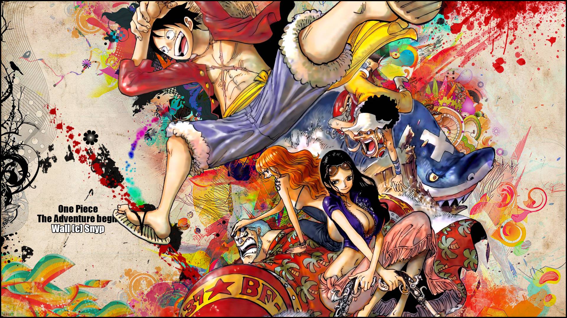 One Piece Wallpapers 1920x1080 Wallpaper Cave