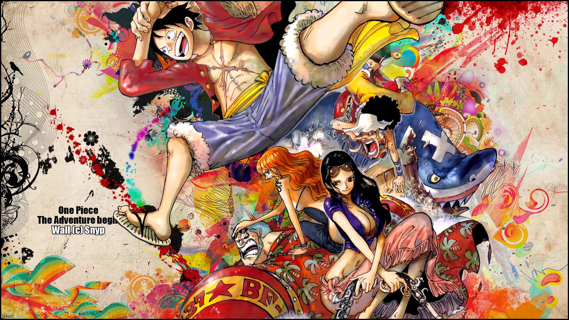 One Piece Wallpapers 1920x1080 - Wallpaper Cave