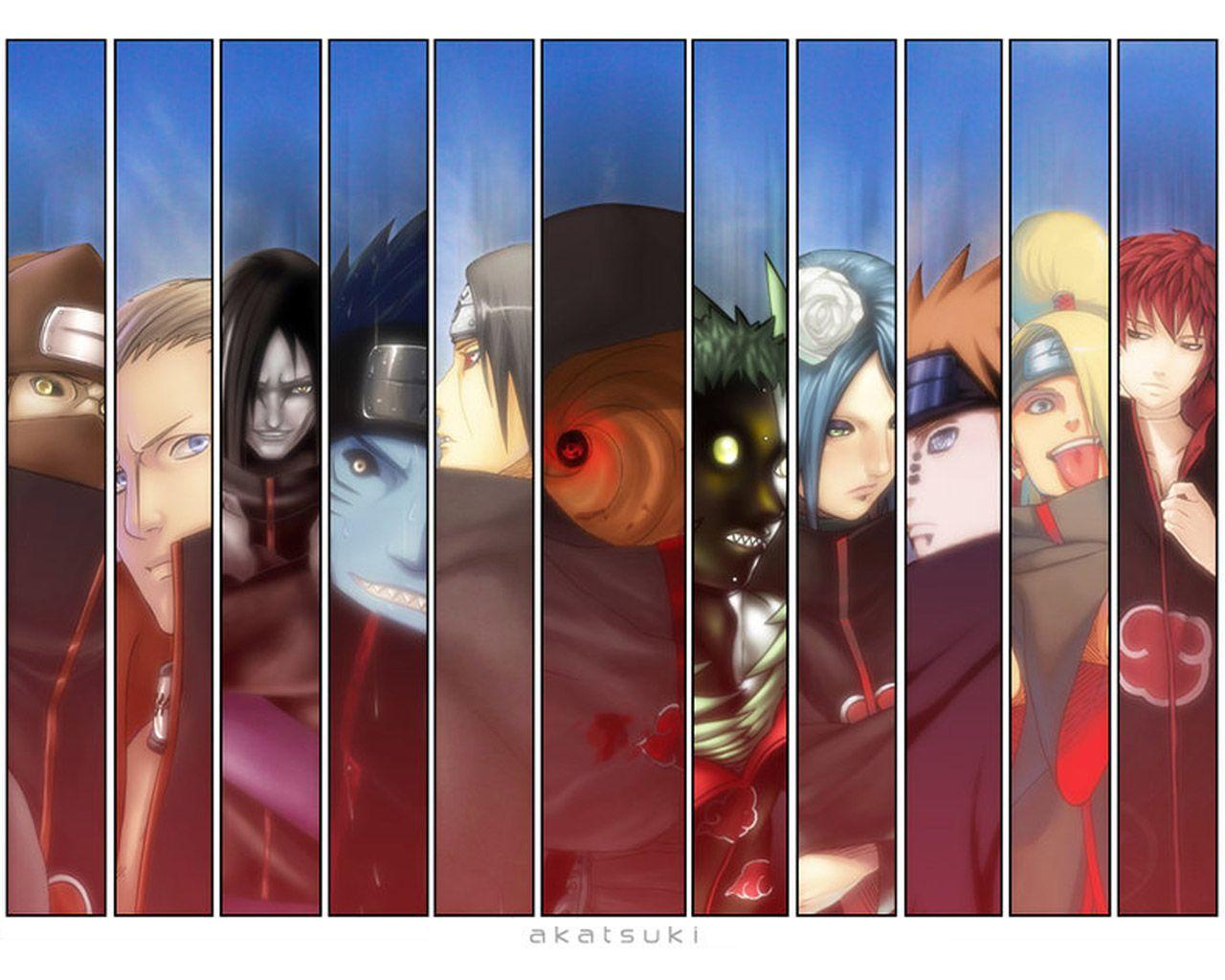 Naruto Shippuden Akatsuki 1027 HD Wallpaper in Cartoons