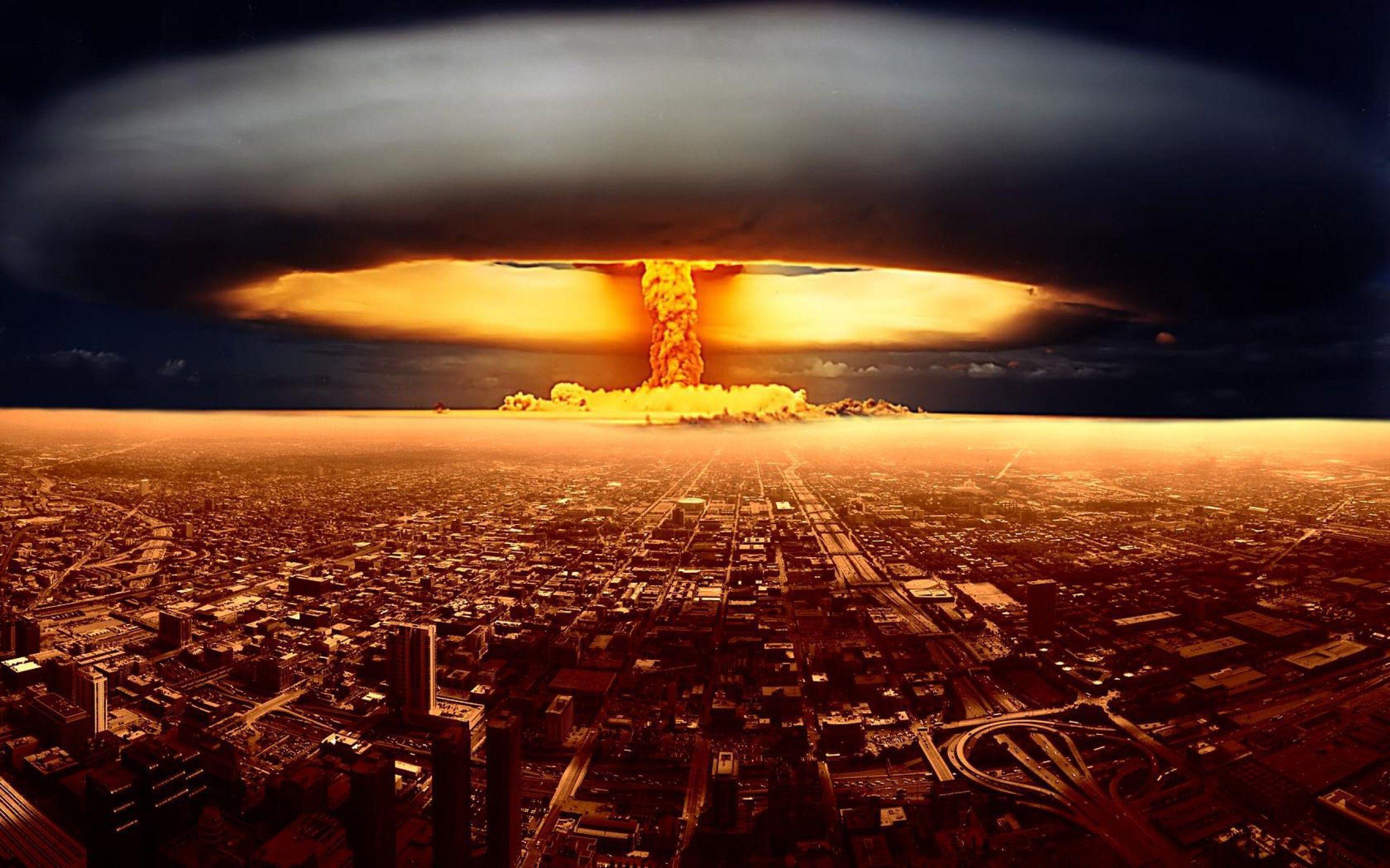 Wallpaper For > Nuclear Explosion Wallpaper HD