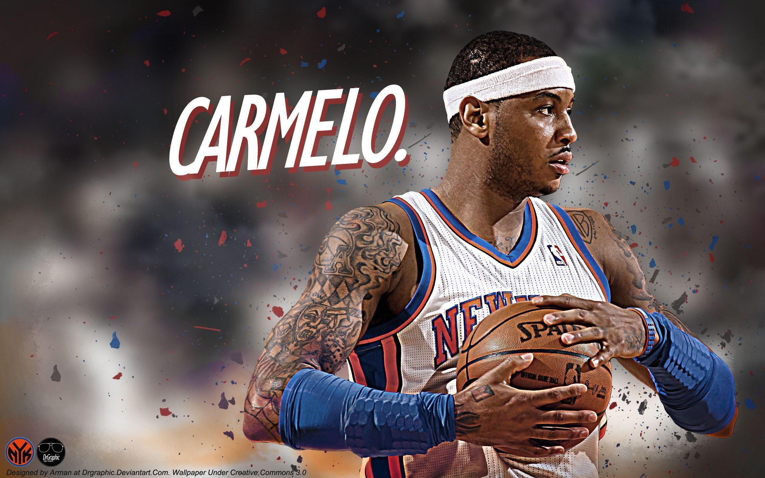 image For > Carmelo Anthony Shooting A 3 Wallpaper