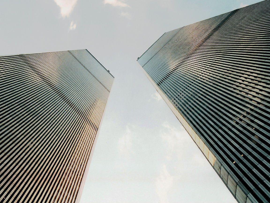 NEW YORK. Twin Towers Of The WTC 1362 Feet FLOORS