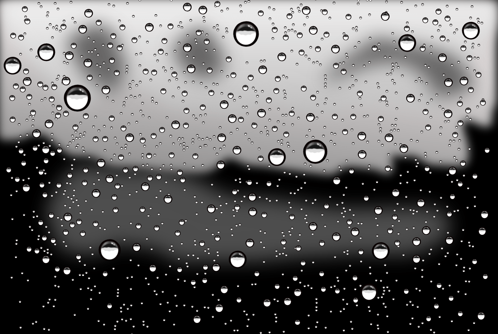 Vector Drop Rain