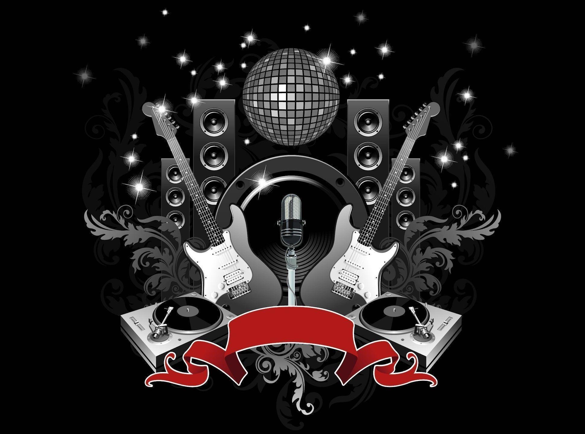Music Band Graphic HD Desktop Wallpaper Wallpaper
