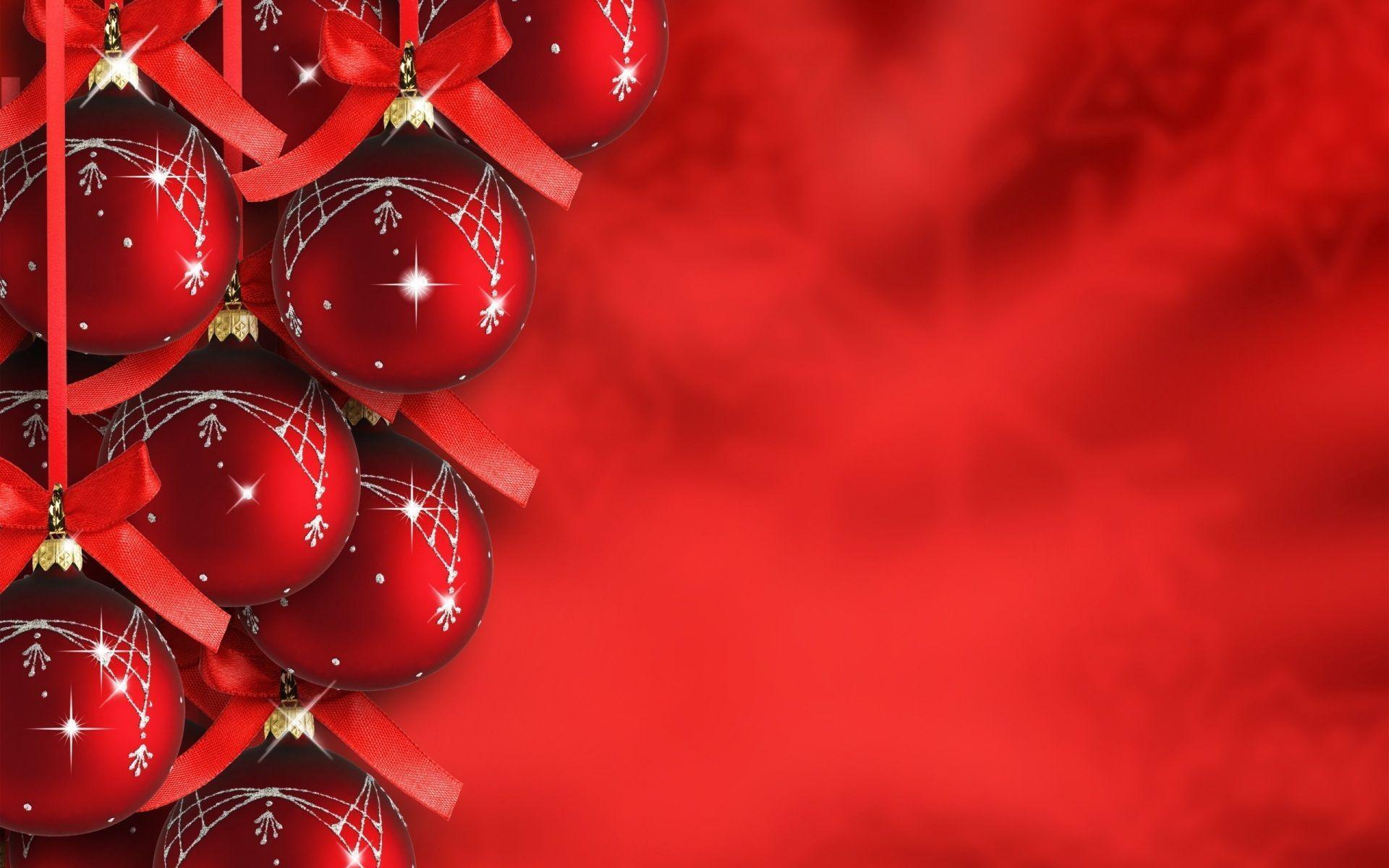 Red Christmas Background 10684 1920x1200px
