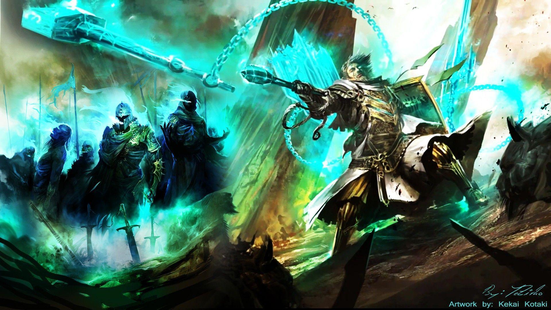 Fantasy Art Artwork Guild Wars 2 Ghostly Gw2 Fresh New HD Wallpaper