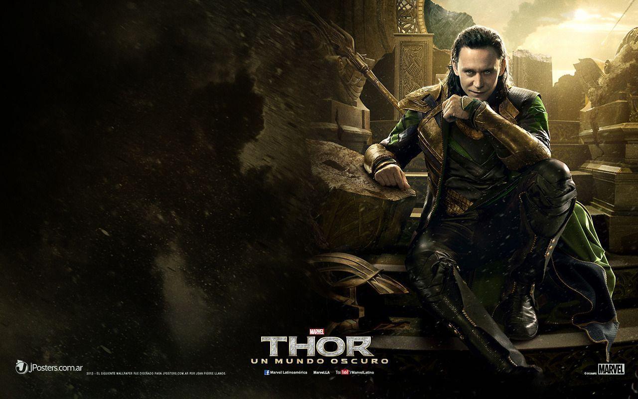 Wallpaper For > Loki Wallpaper Thor 2