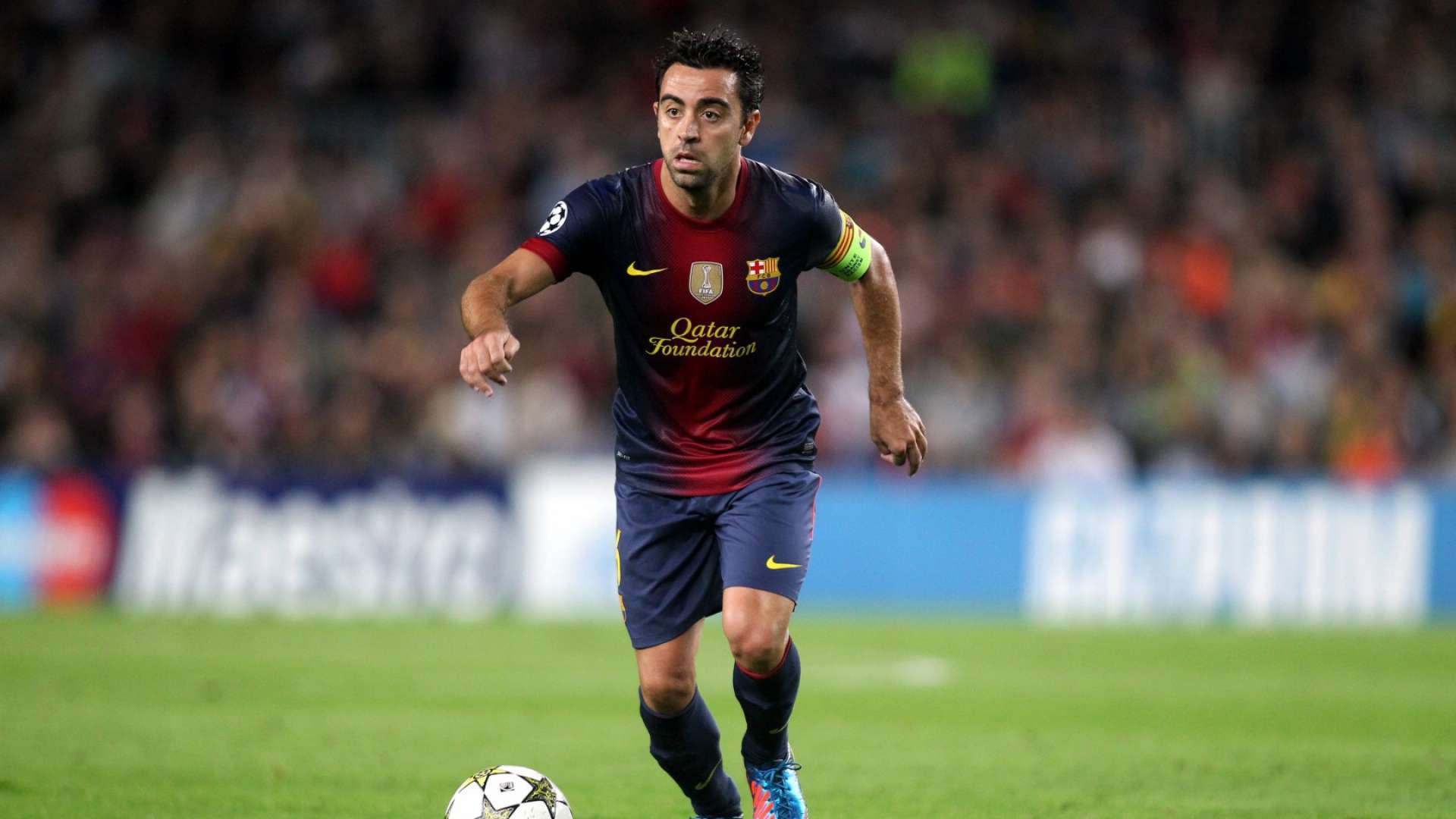 Xavi Hernandez Barcelona HD Wallpaper For PC Wallpaper